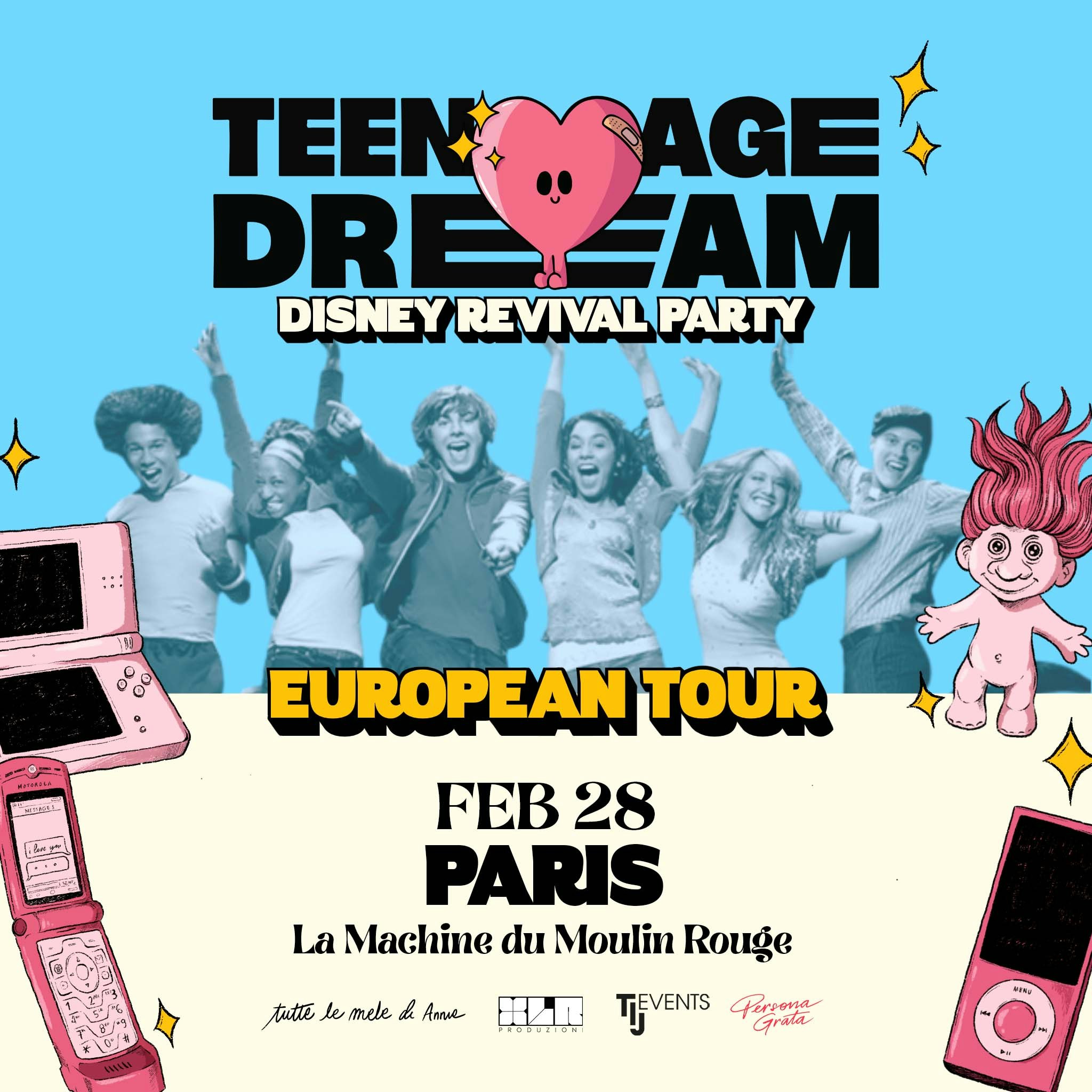 Teenage Dream à La Machine du Moulin Rouge Tickets €28 Feb 28 La
