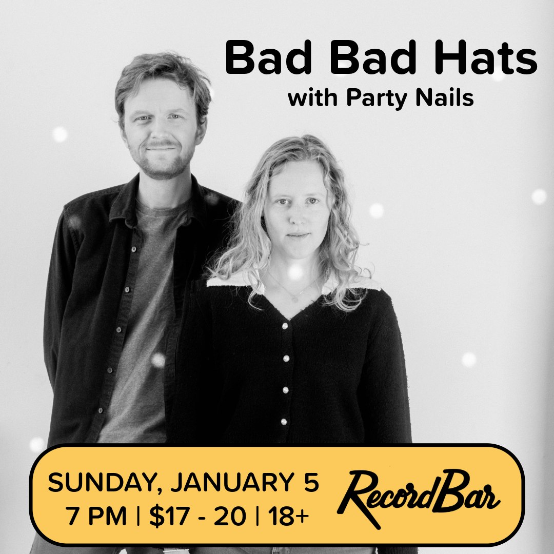 Bad Bad Hats Tickets 22.10 5 Jan recordBar, Kansas City DICE