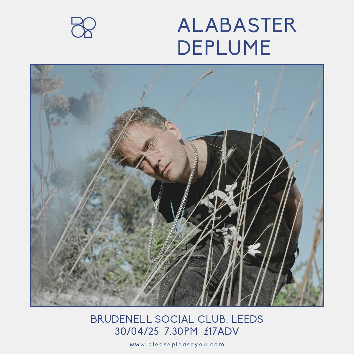Alabaster DePlume Tickets £19 30 Apr Brudenell Social Club, Leeds