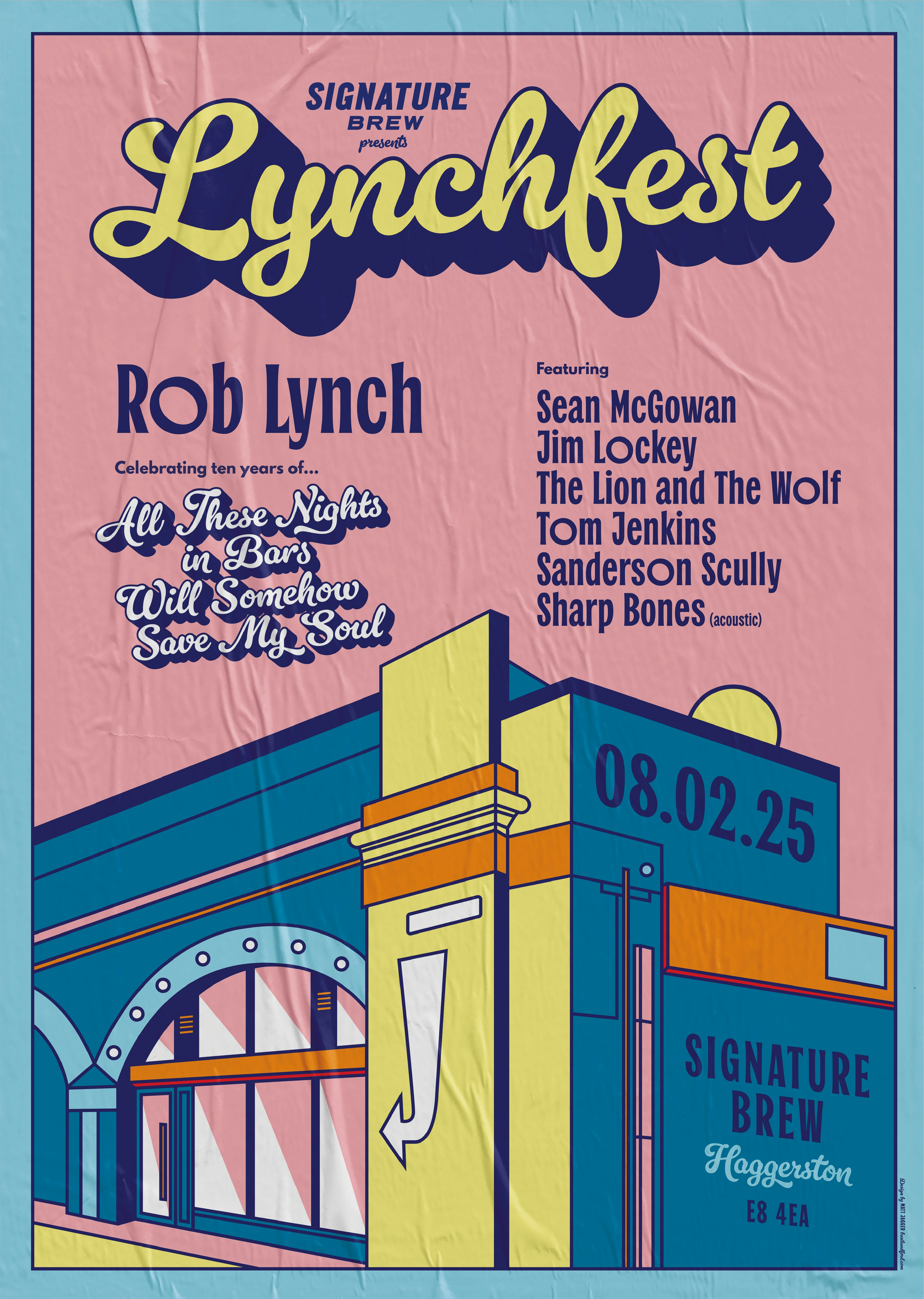 Lynchfest London Tickets £16.50 8 Feb Signature Brew Haggerston