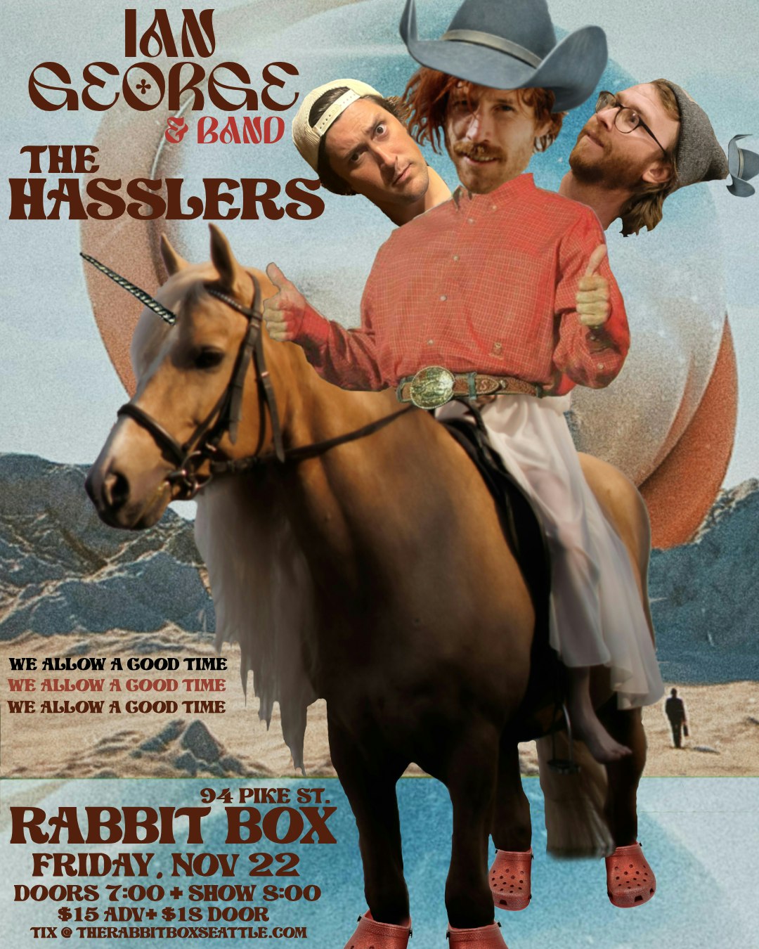Ian & Band + The Hasslers Tickets 18.98 22 Nov The Rabbit