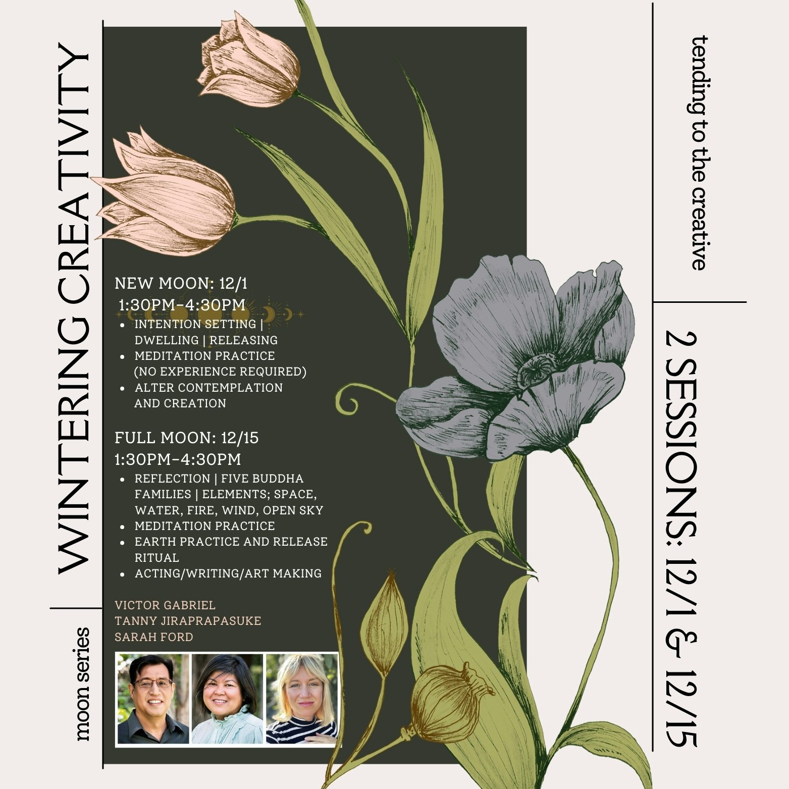 Wintering Creativity Retreat Full Moon Tickets 28.84 15 Dec