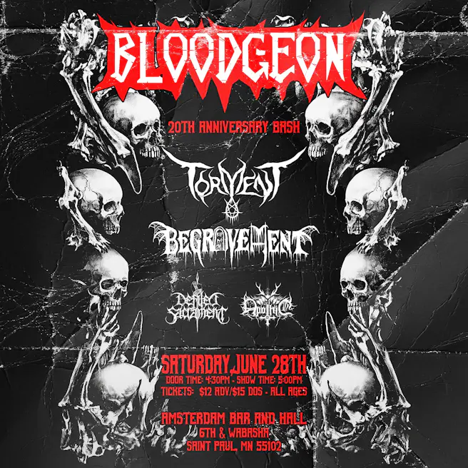 BLOODGEON's 20th Anniversary Show
