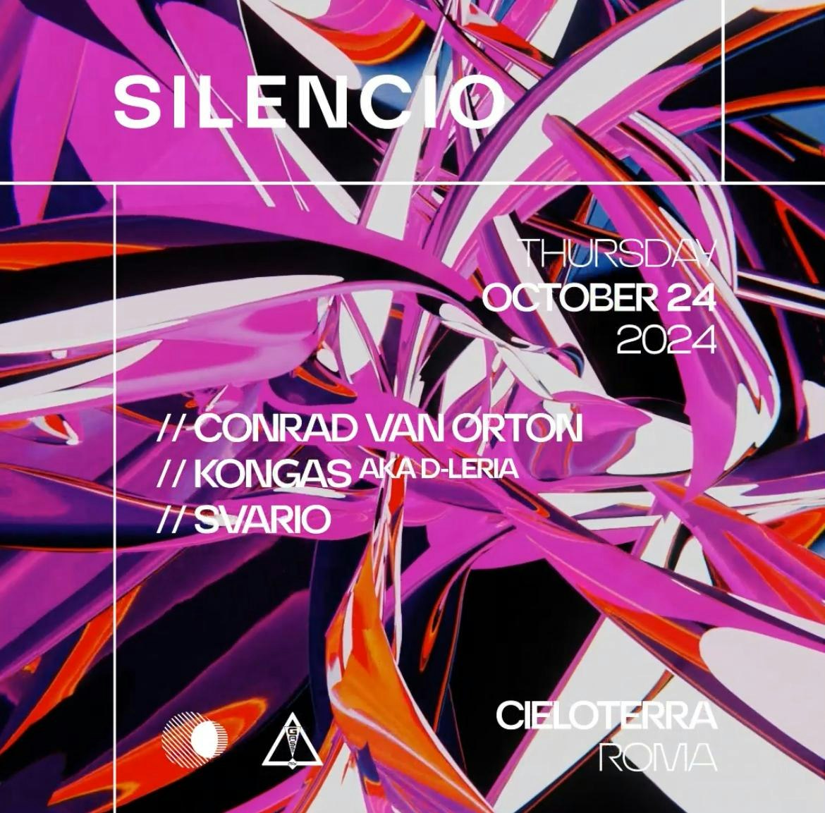 Silencio x Cieloterra Tickets €6 24 Oct Cieloterra, Roma DICE