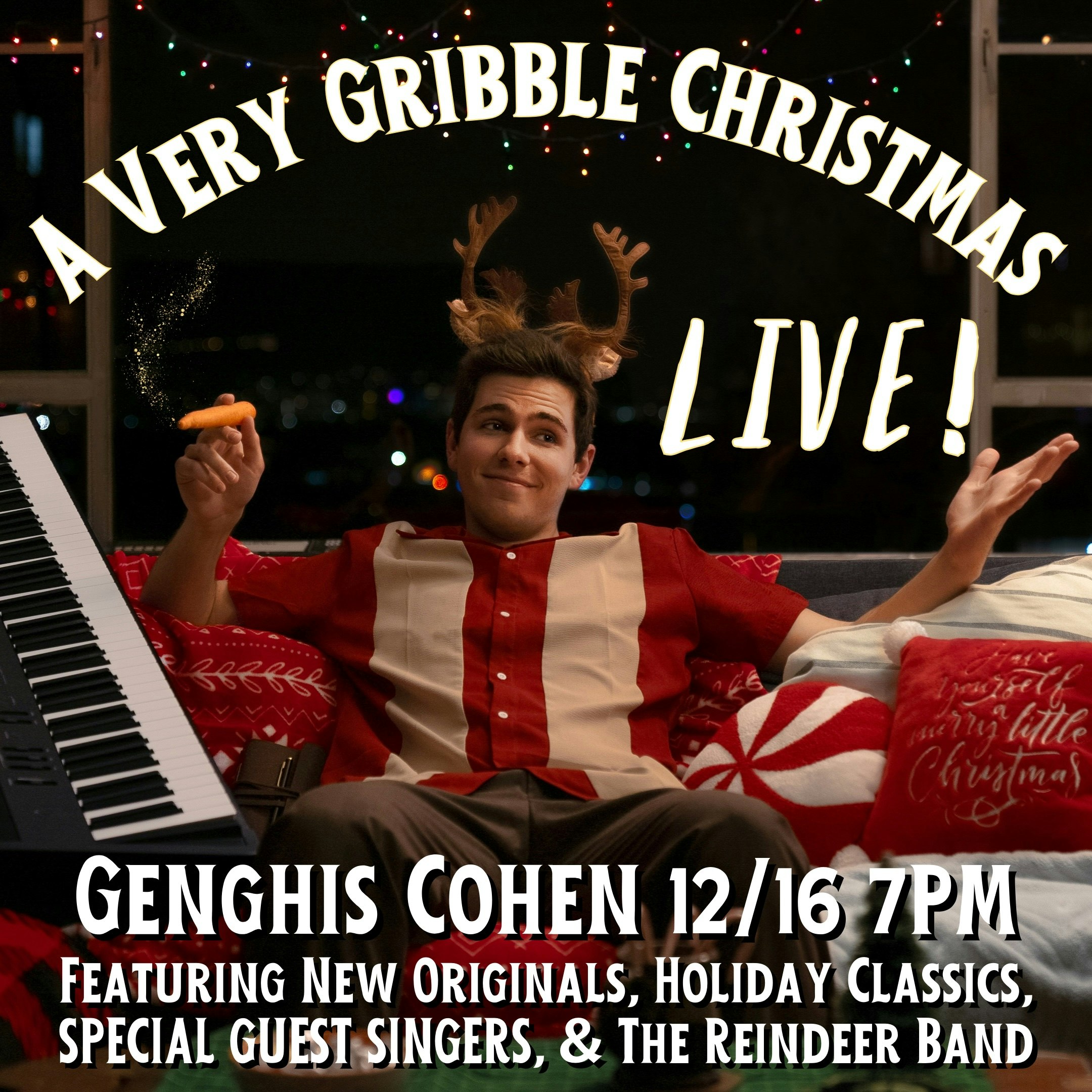 Join Michael Gribble and The Reindeer Band Tickets 14.71 16 Dec