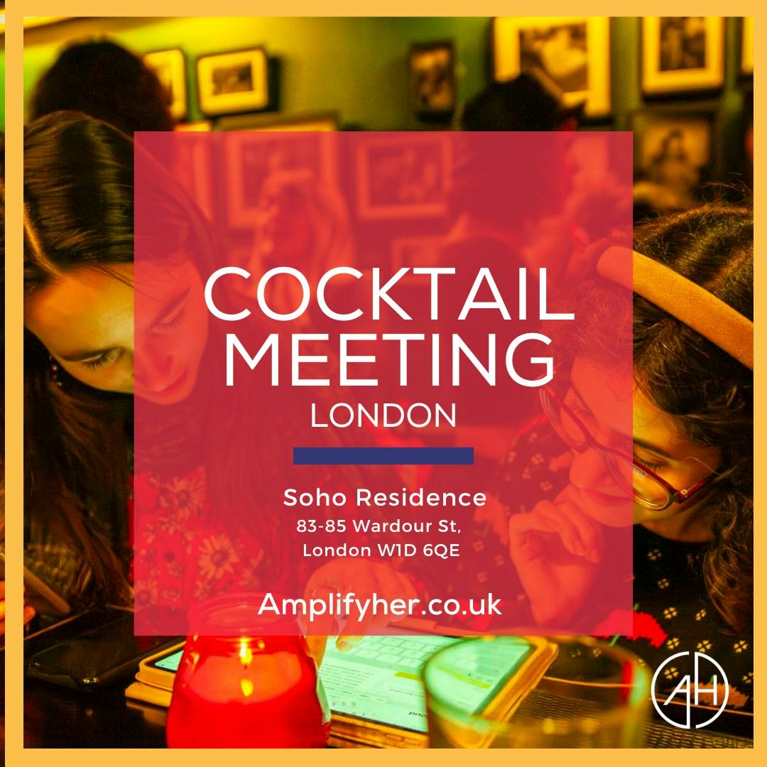 Amplify Her Cocktail meeting for women in music Tickets £8 17 Dec