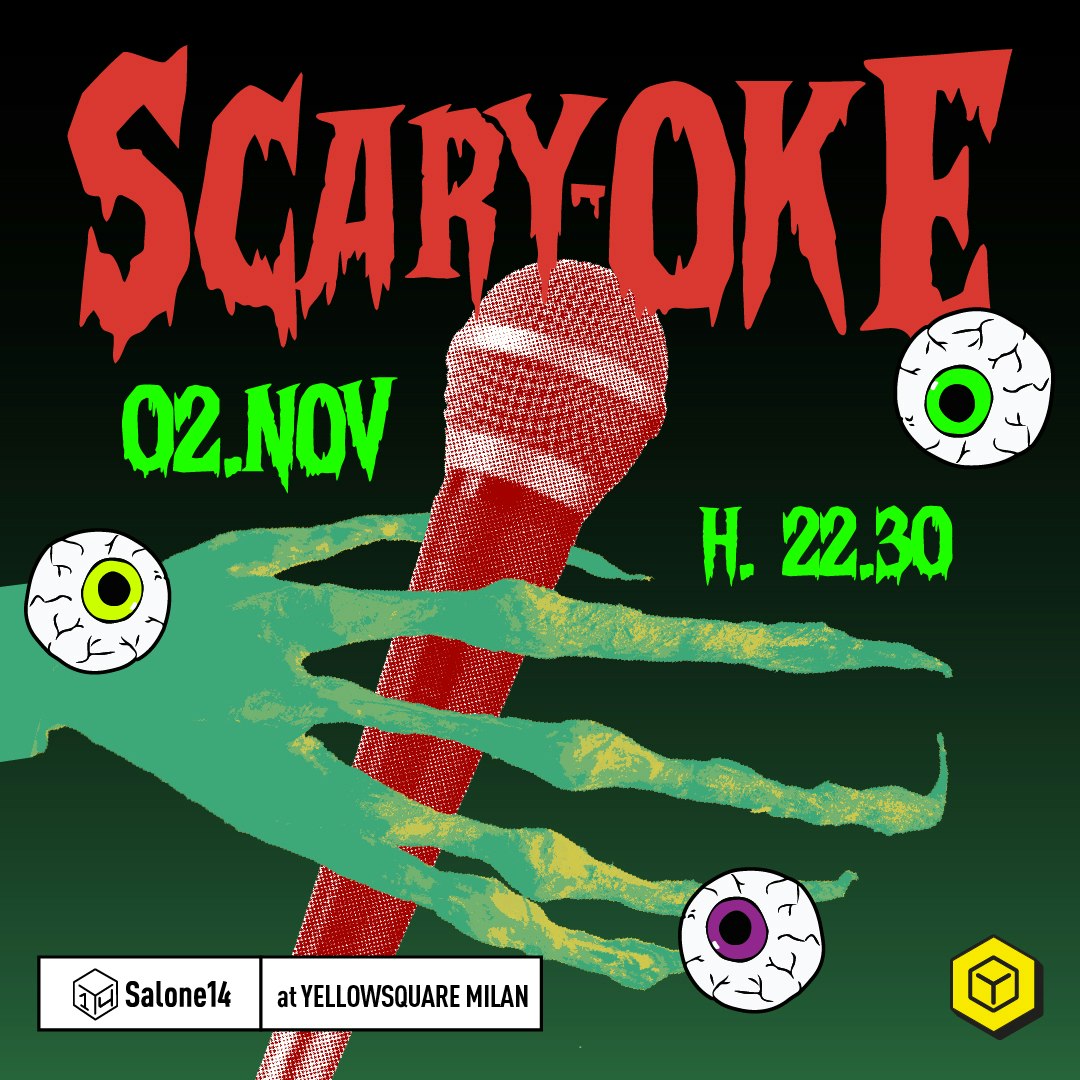 Scaryoke Karaoke night Tickets Free 2 Nov SALONE 14