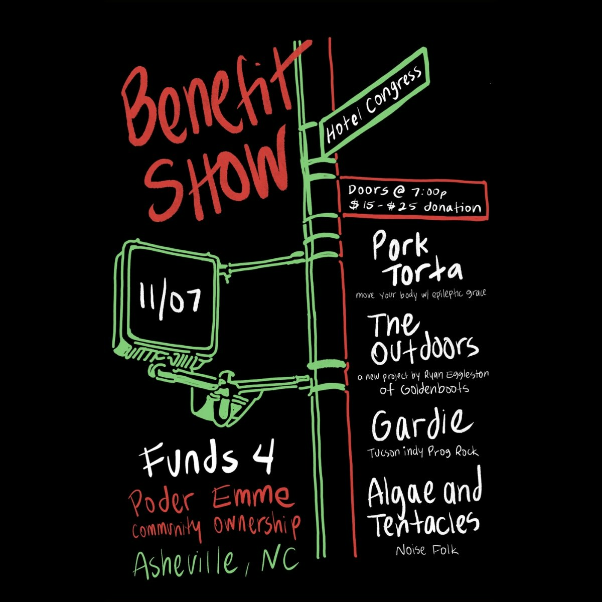 North Carolina Hurricane Relief Benefit Show