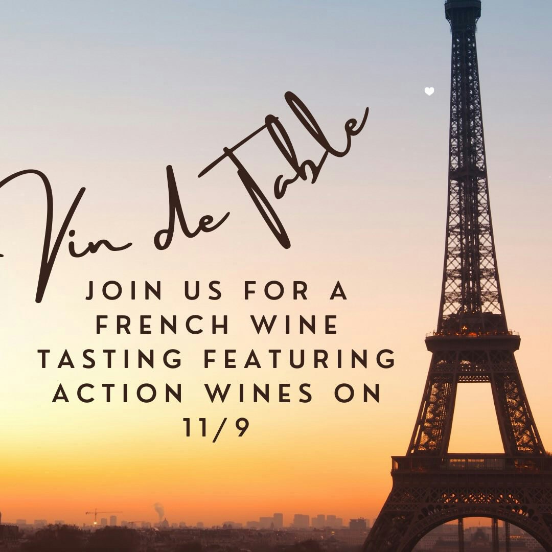 Vin de Table Wine Tasting