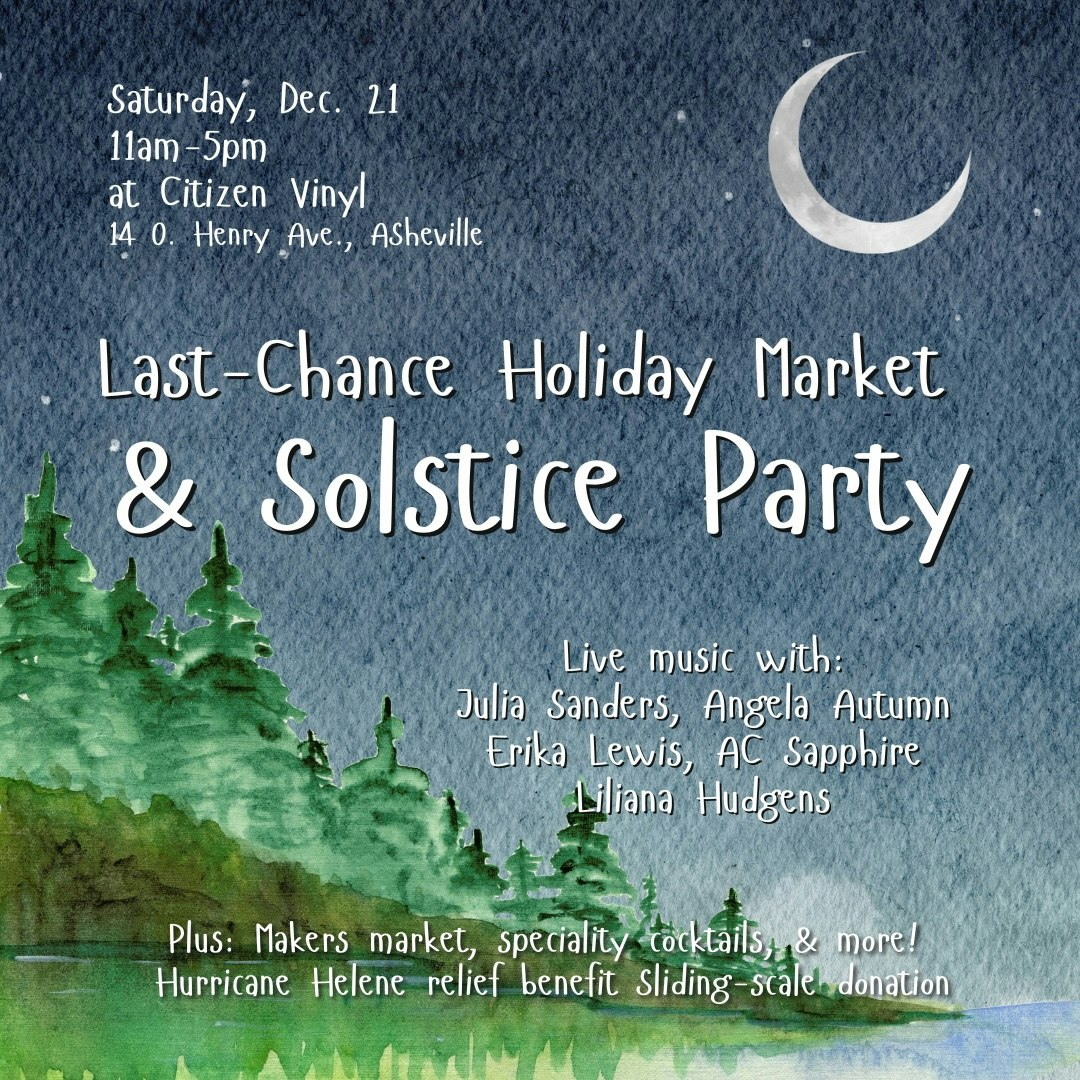 Last Chance Holiday Market & Solstice Party