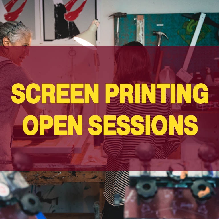 Screen Printing Open Session