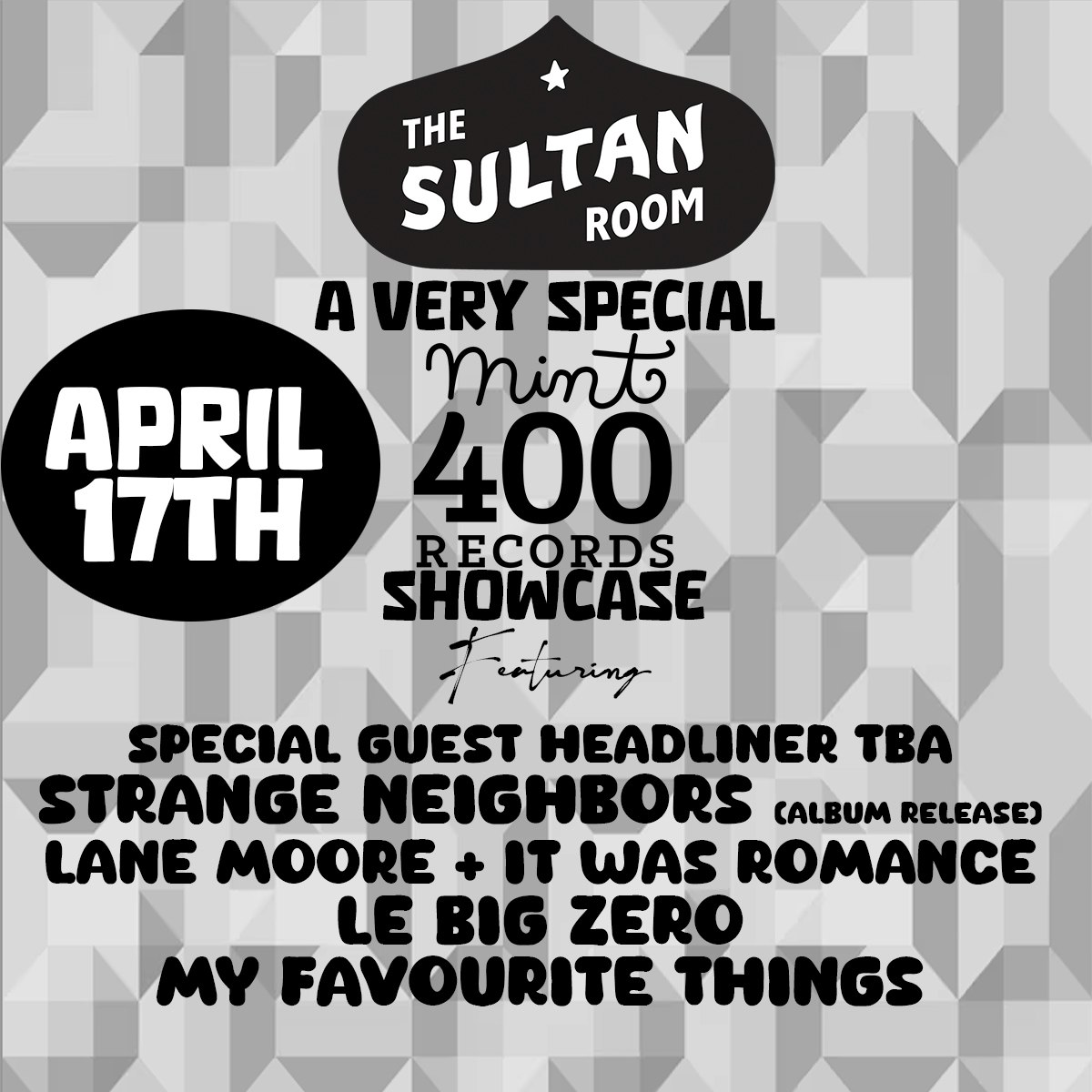 Mint 400 Records Showcase: Strange Neighbors Album Release with 