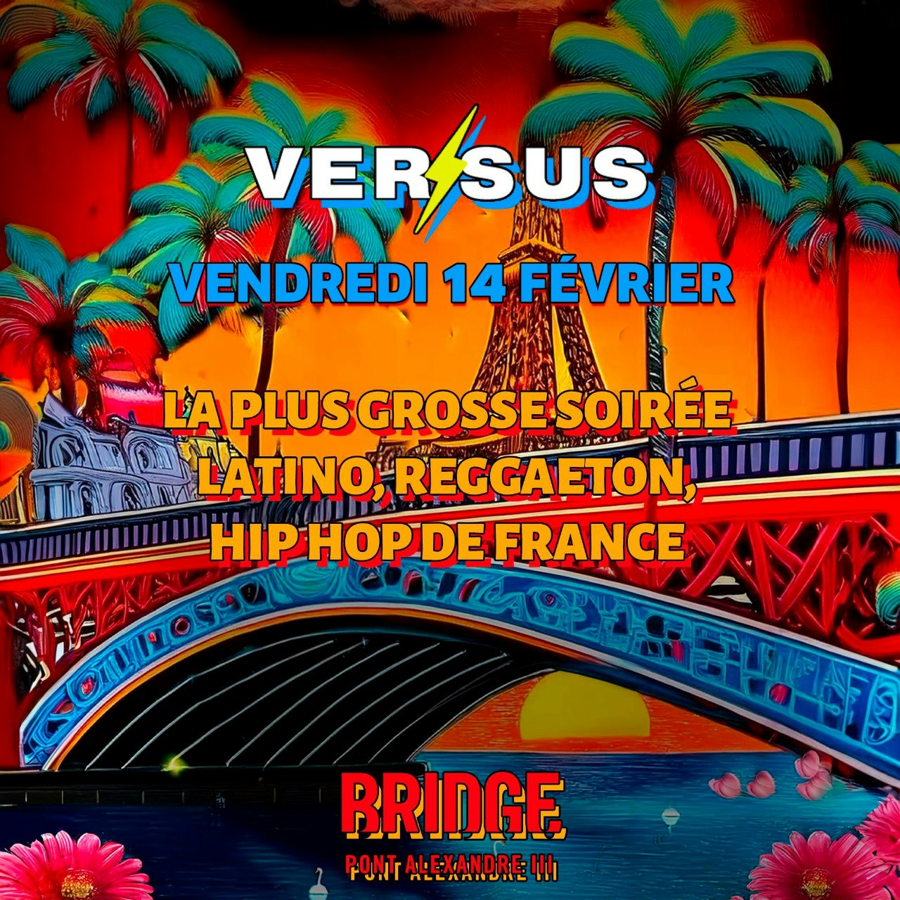 Versus:  la plus grosse soirée reggaeton de France