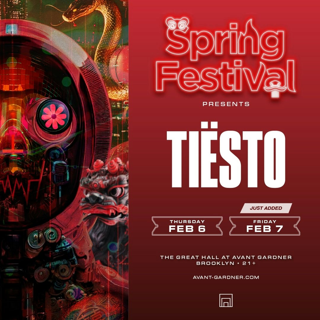 SPRING FESTIVAL LUNAR NEW YEAR CELEBRATION FT. TIËSTO (THURSDAY