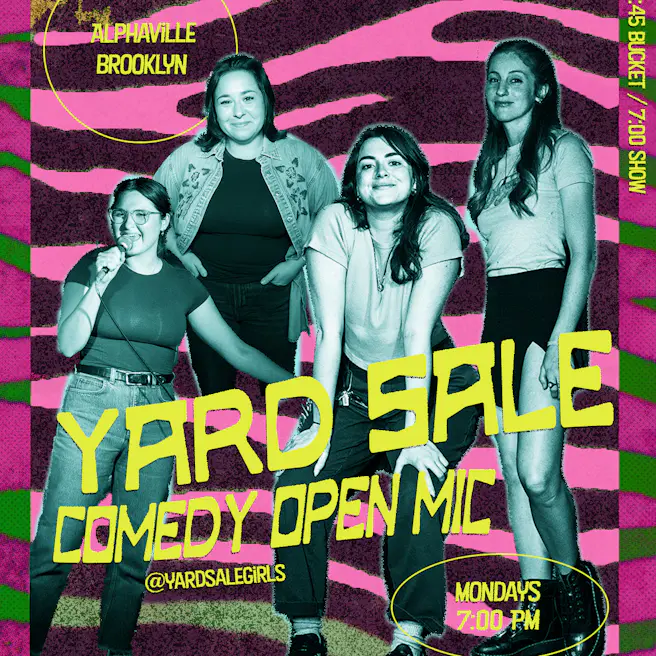 Yard Sale Comedy Open Mic