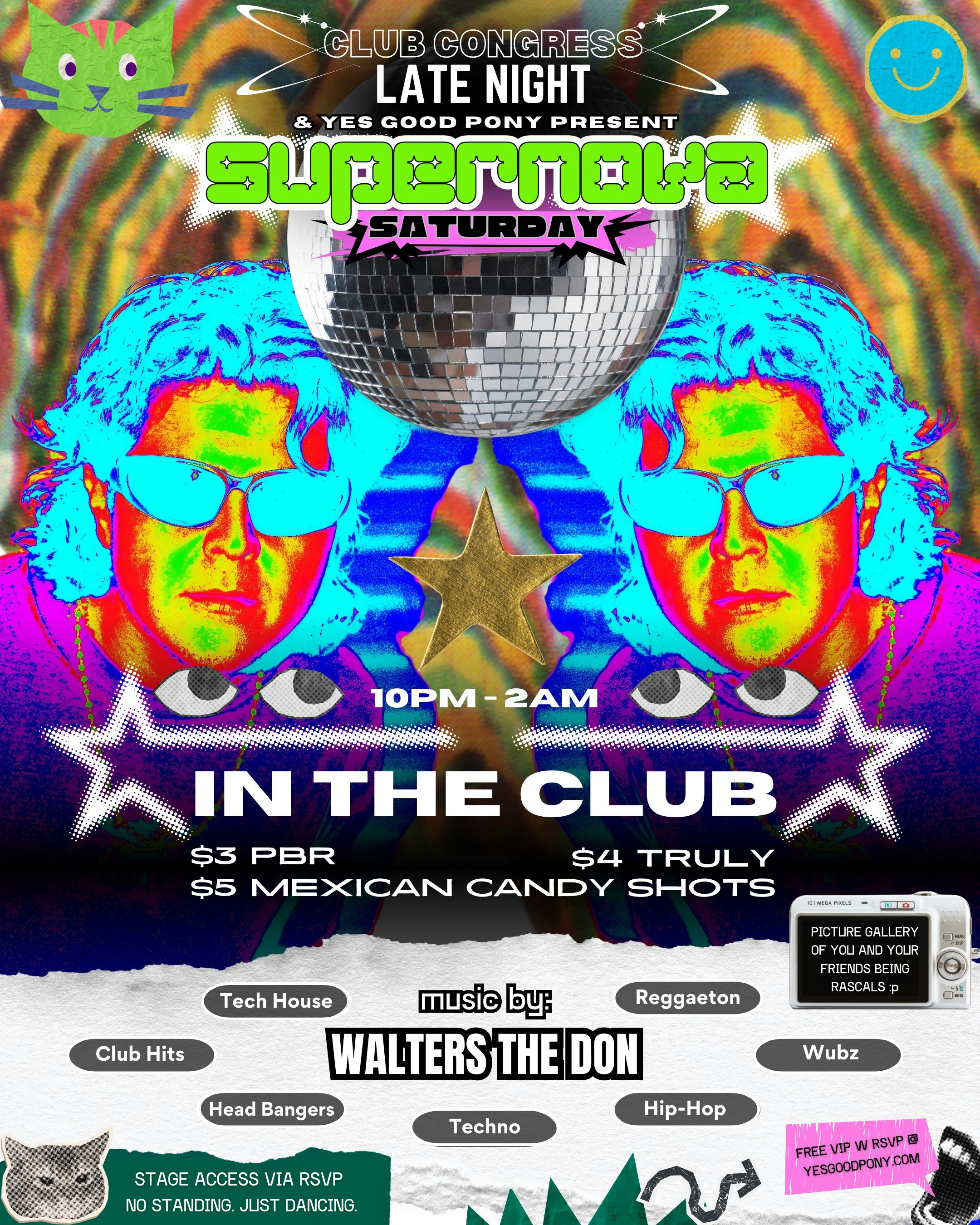 Supernova Saturdays at Club Congress