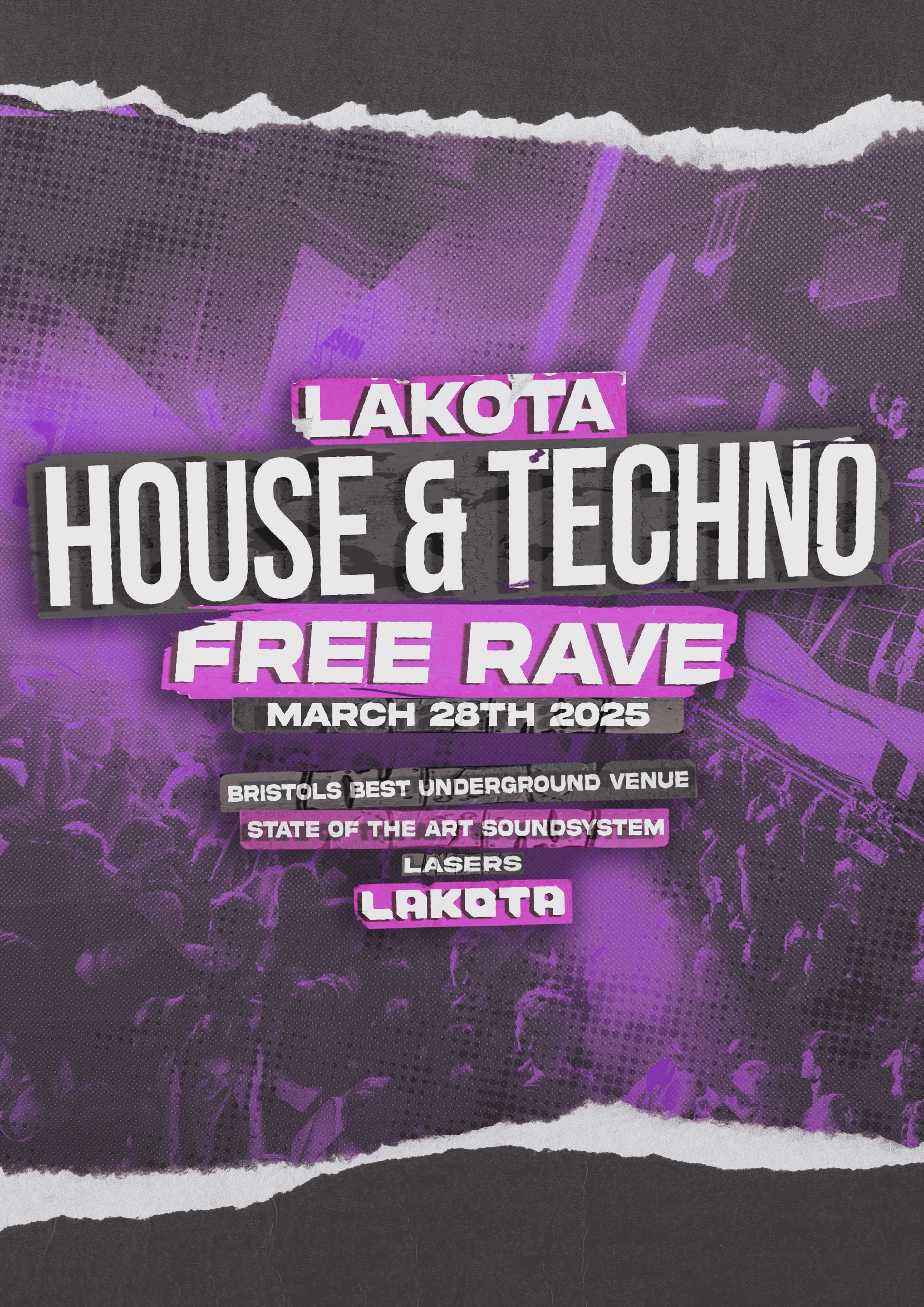 House & Techno Free Rave Tickets | From Free | Mar 28 @ Lakota, Bristol ...