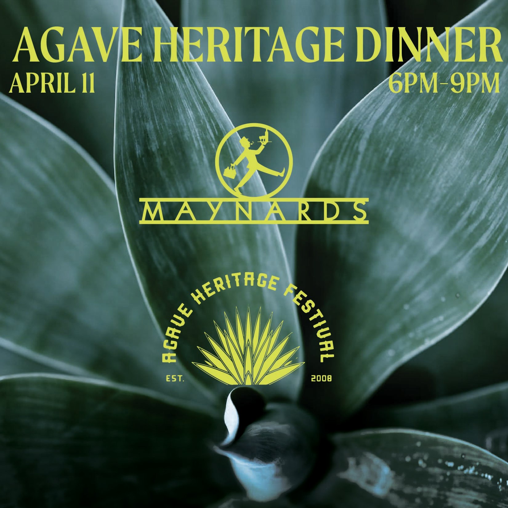 AHF – Agave Heritage Dinner at Maynards Kitchen