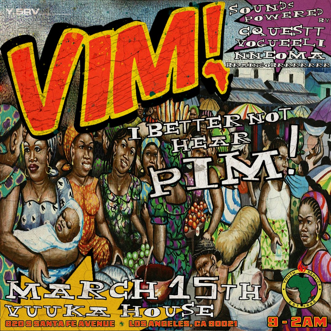 VIM! Afrobeats Experience event image