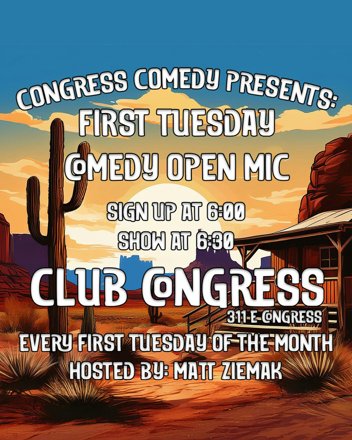 April Fools Comedy Open Mic