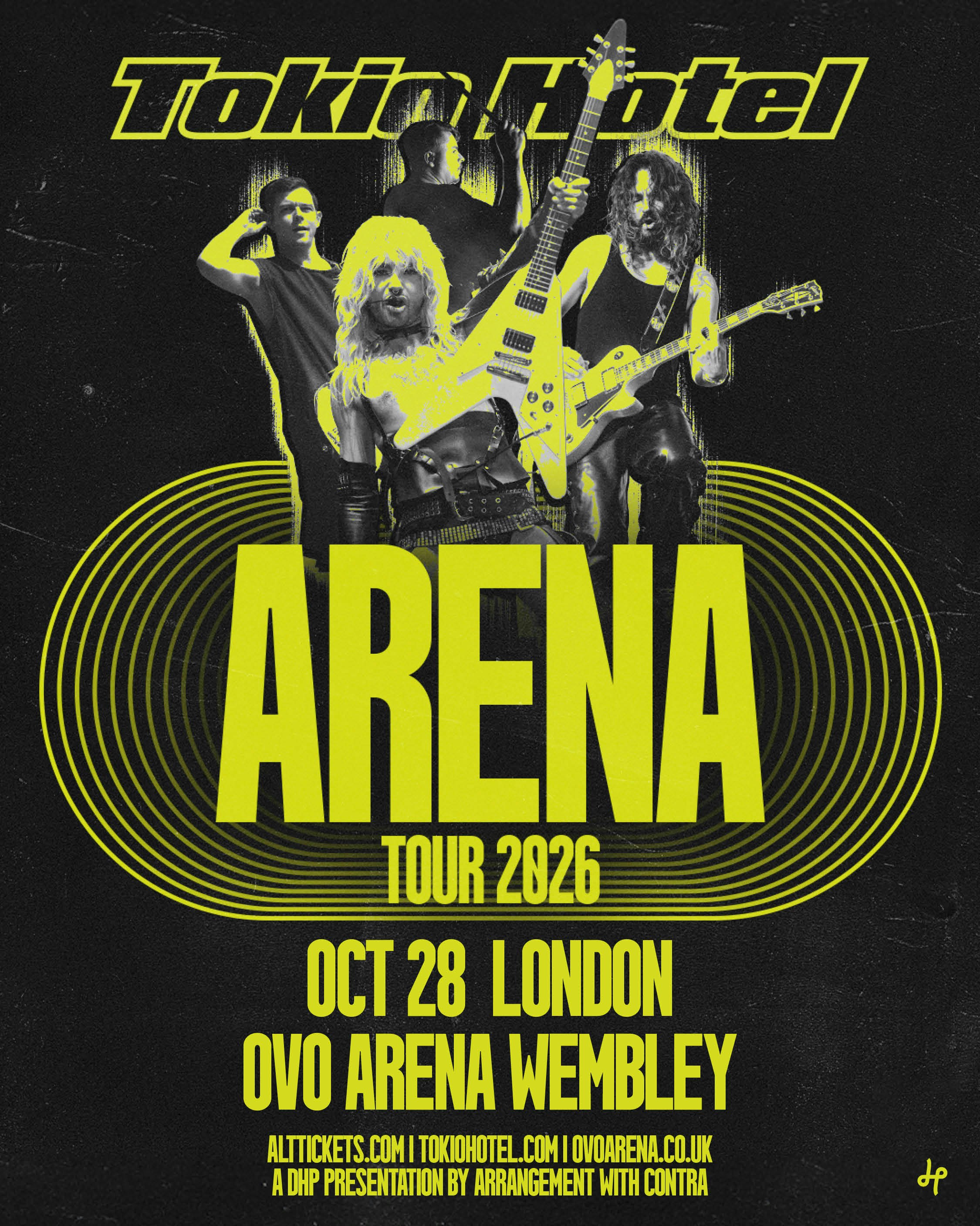 Tokio Hotel Tickets | £54.68 | Oct 28 @ OVO Arena Wembley, London
