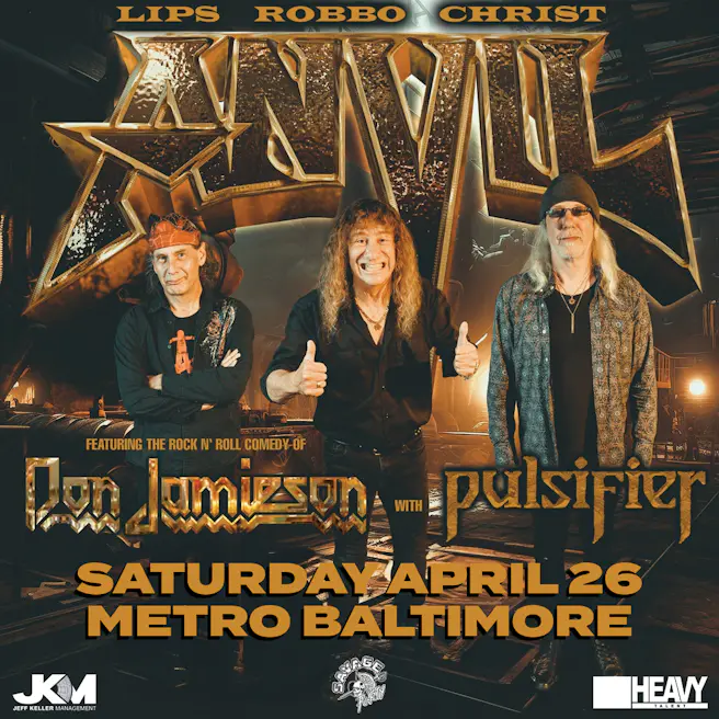 ANVIL w/ Don Jamieson and Pulsifier