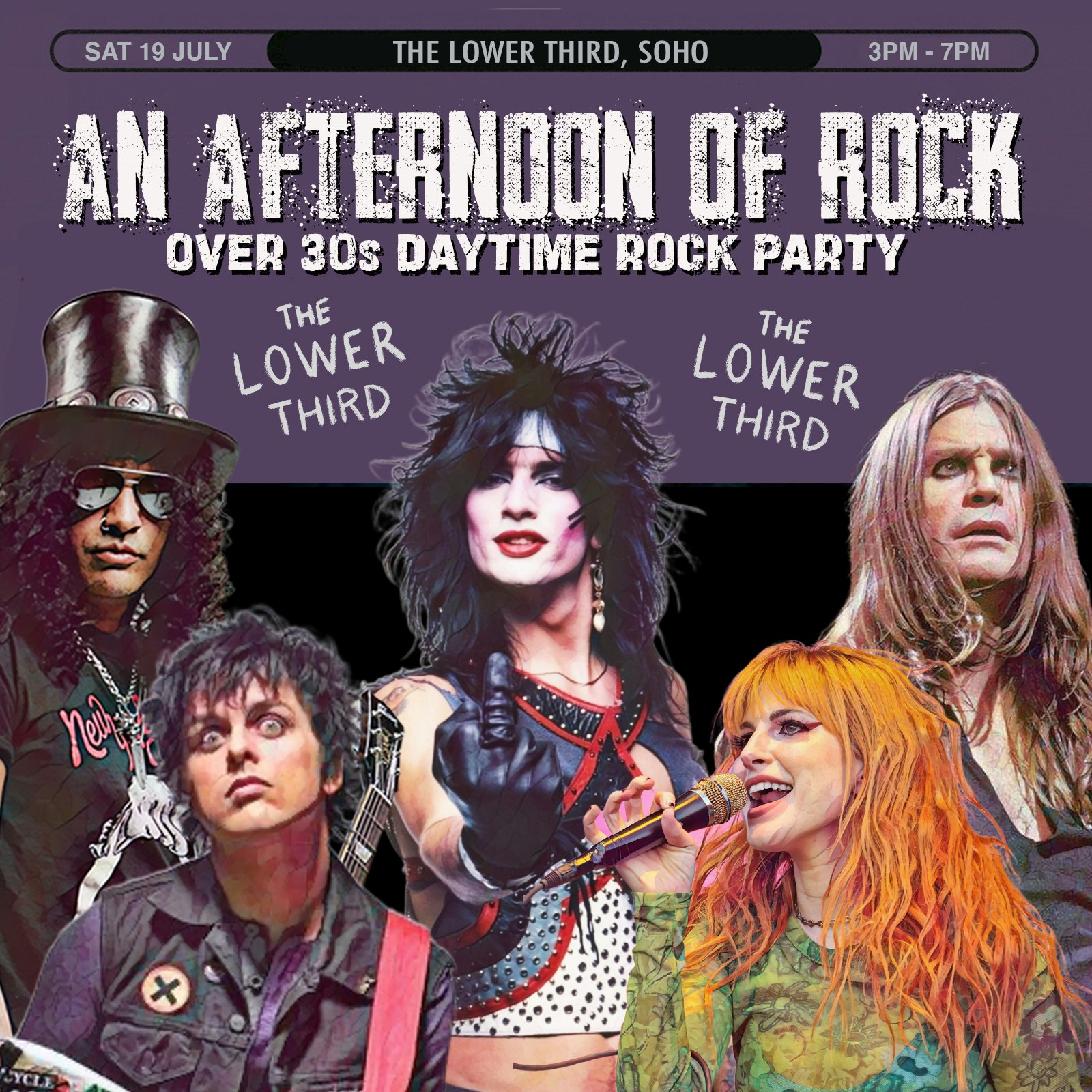 An Afternoon of Rock (Over 30s Only) at The Lower Third
