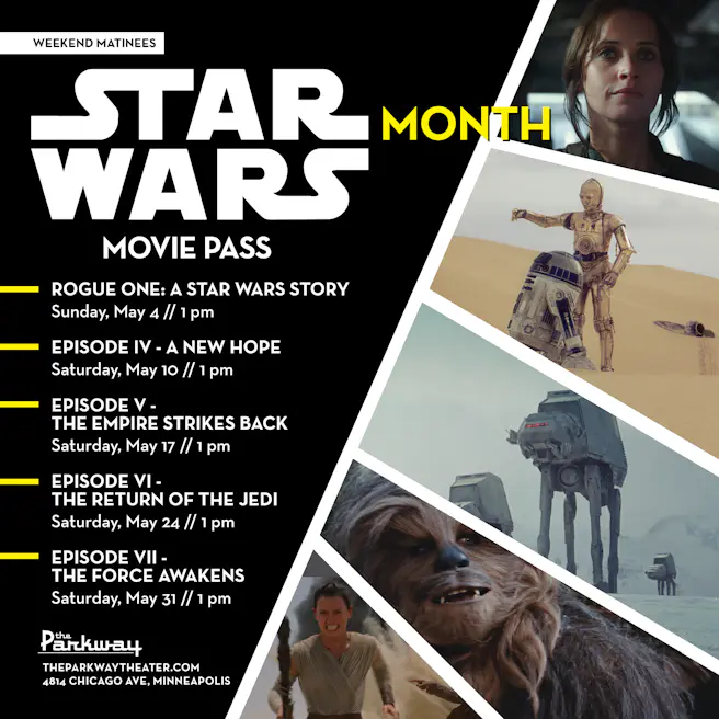 Star Wars Month! at The Parkway // All Movie Pass
