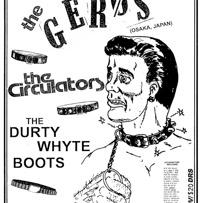 The Geros (Japan), The Circulators and The Durty Whyte Boots