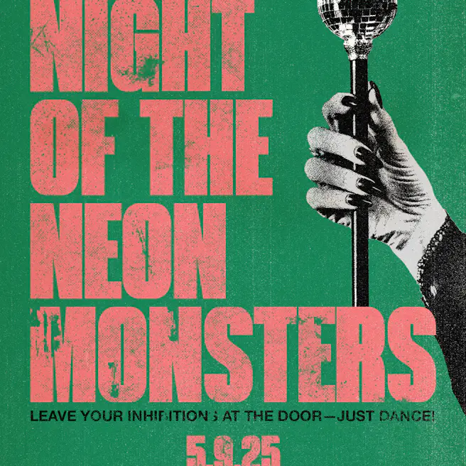 LADY GAGA NIGHT :: NIGHT OF THE NEON MONSTERS!!!