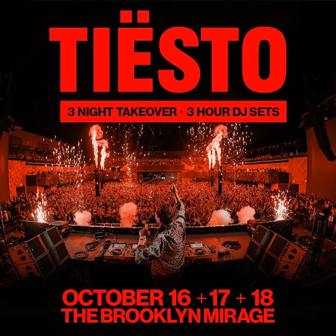 TIËSTO 3 NIGHT TAKEOVER