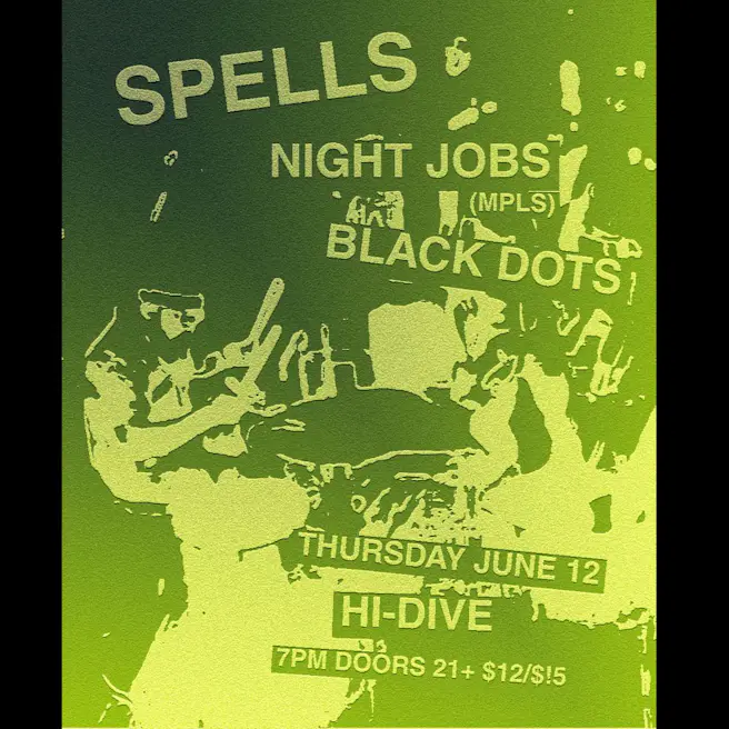 Spells + Night Jobs + Black Dots