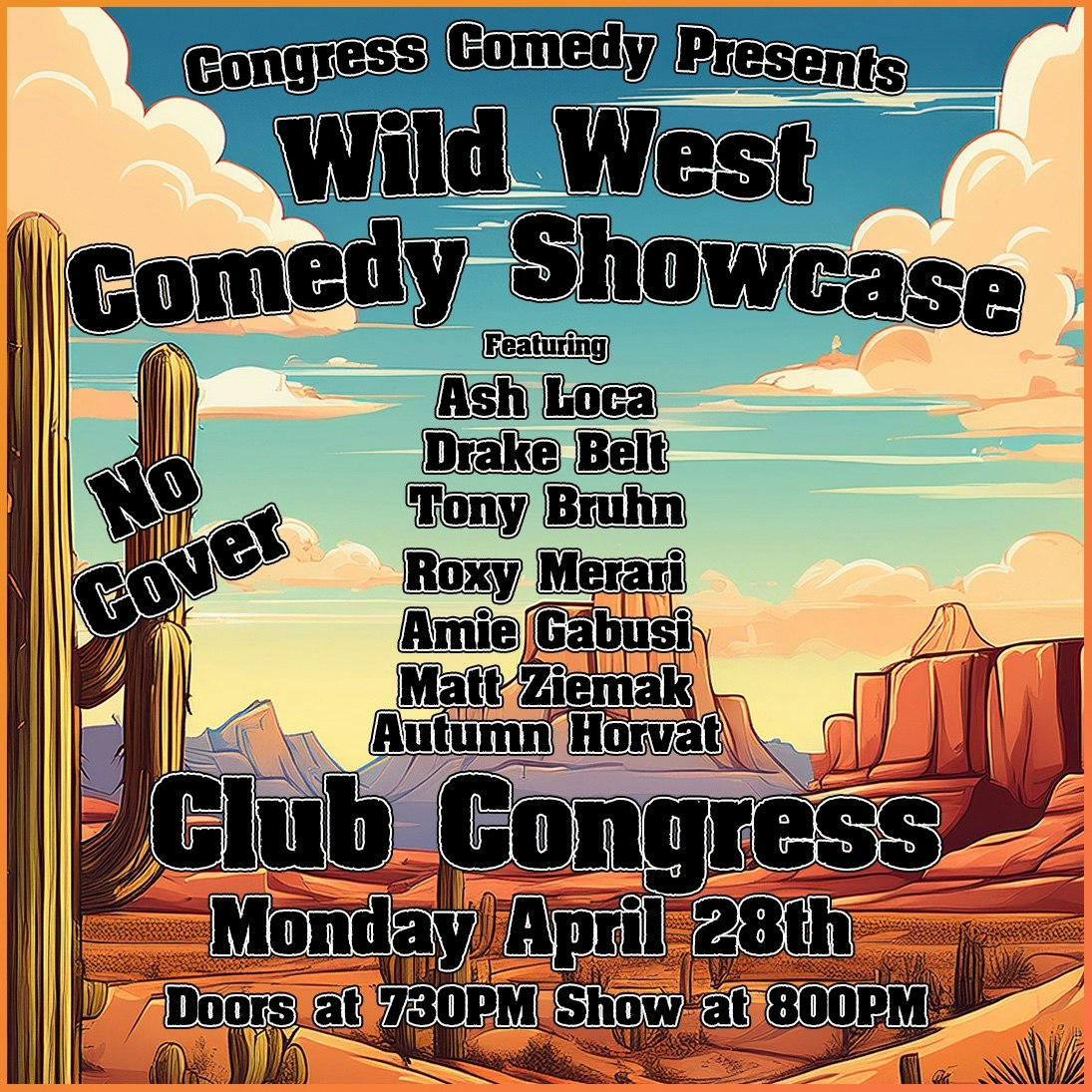 Wild West Comedy Showcase