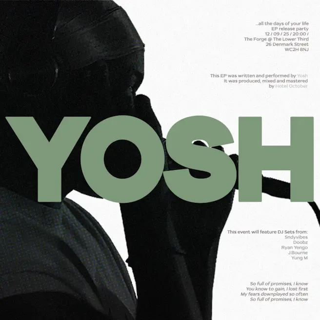 Yosh's Yard (EP Release Party)