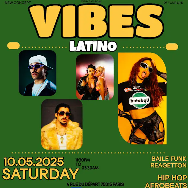Vibe Edition Latino: Reggaeton et Hip Hop