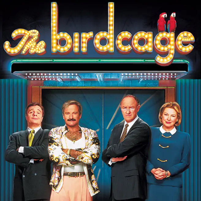The Birdcage (1996) w/ pre-movie burlesque/drag hosted by Queenie Von Curv...