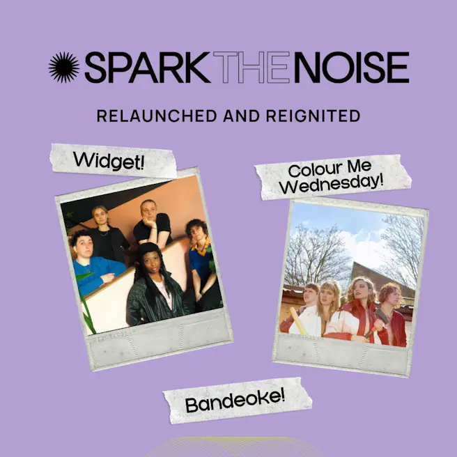 Spark The Noise - with Widget and Colour Me Wednesday