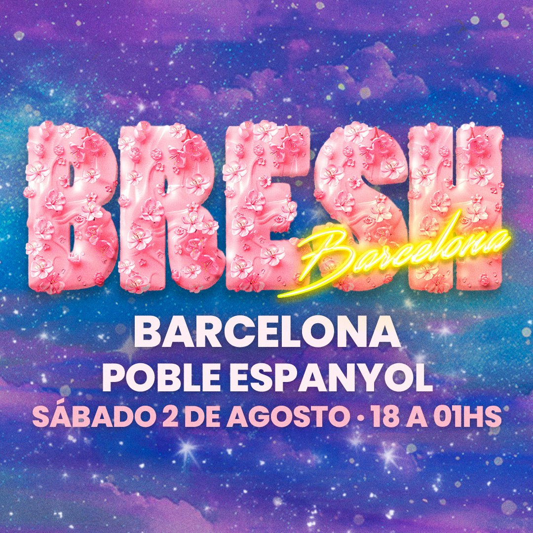 Bresh Open Air Poble Espanyol Tickets | €49 | Aug 2 @ Plaza