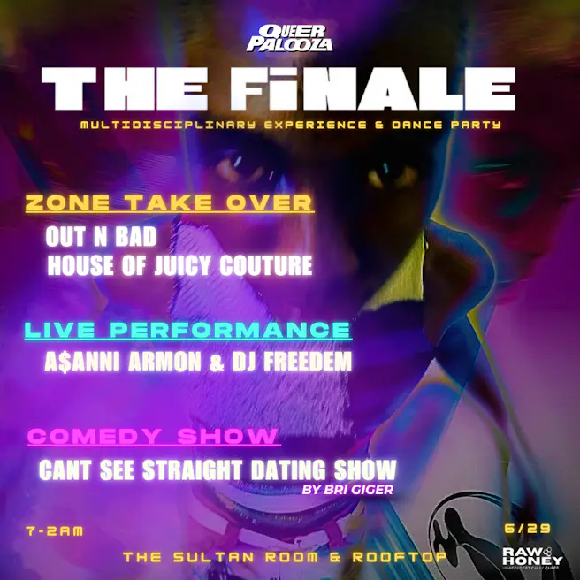 Queerpalooza Finale: Powered by Raw Honey