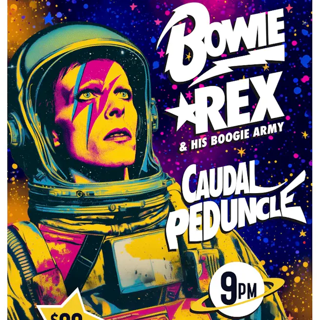Bowie/Rex & His Boogie Army, Caudal Peduncle - A Sunset 25th Anniversary S...