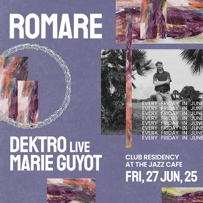 Romare with Dektro & Marie Guyot (Residency Closing Party)