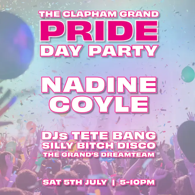 The Grand's Pride DAY PARTY with Nadine Coyle!