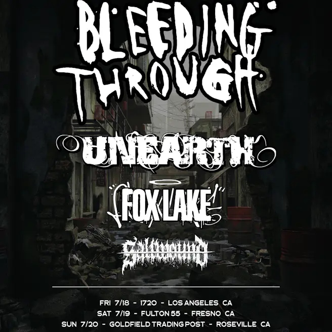 BLEEDING THROUGH