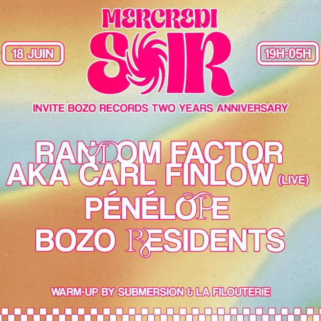 MERCREDI SOIR X BOZO RECORDS 2 YEARS
