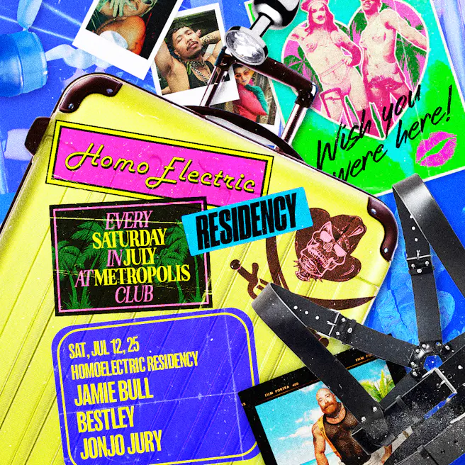 Homoelectric Residency: Week 2 w/ Jamie Bull, Bestley, Jonjo J...