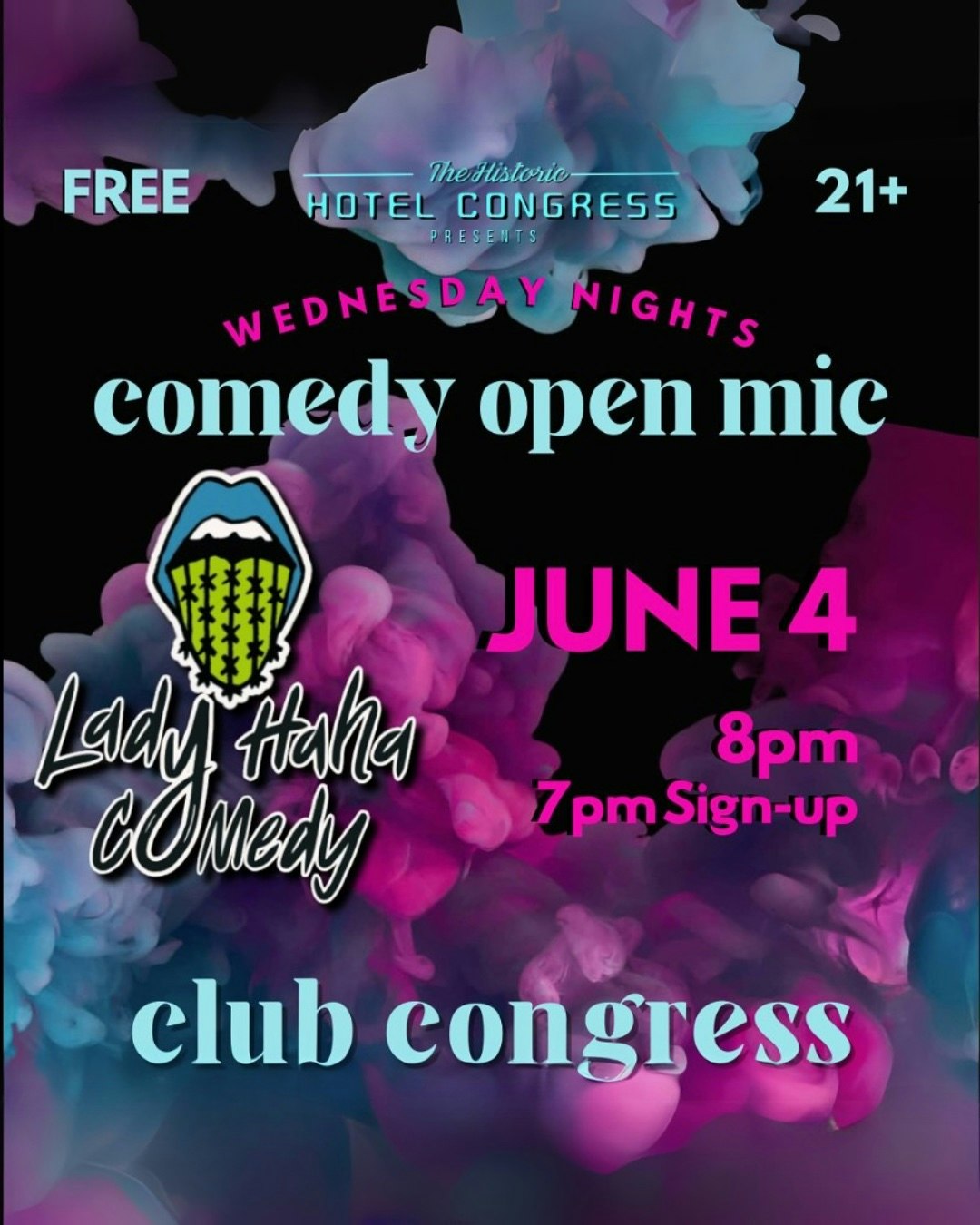 Lady Haha: Comedy Open Mic for Women, LGBTQ+ & Allies