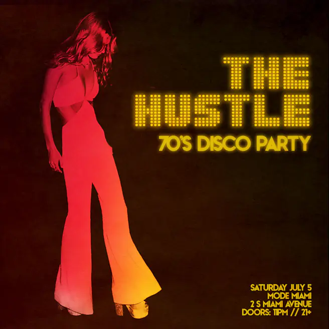The Hustle: 70s Disco Party