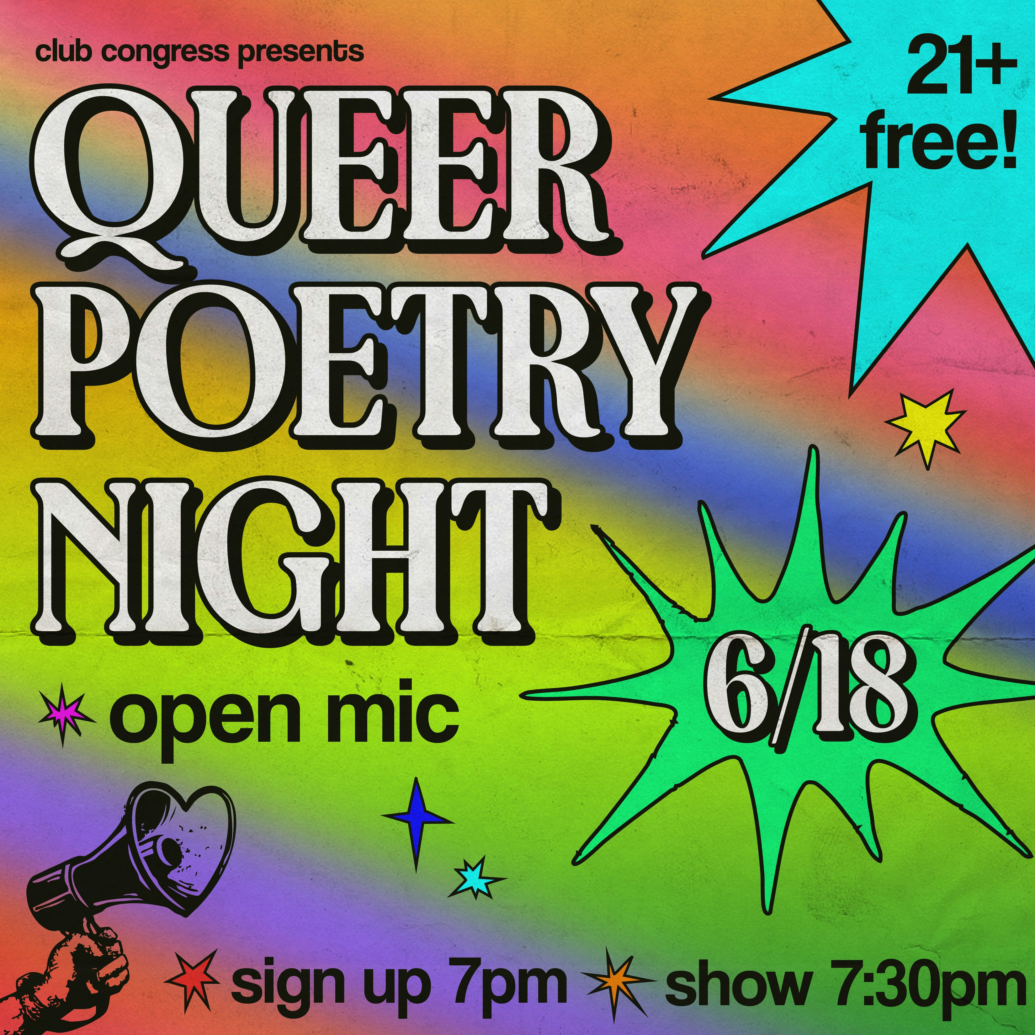 Queer Poetry Night