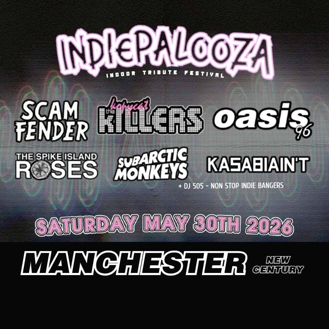 Indiepalooza ft The Kopykat Killers, Scam Fender, Subarctic