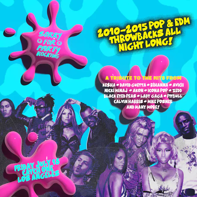 SORRY FOR PARTY ROCKING (2010-2015 Pop & EDM All Night Lon...